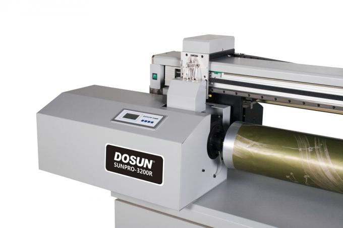 Équipement rotatoire de graveur de jet d'encre de textile, machine de gravure rotatoire de Digital 360DPI/720DPI 4